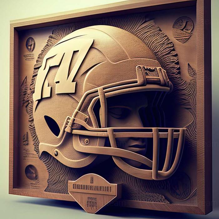 3D модель Игра NCAA Football 14 (STL)